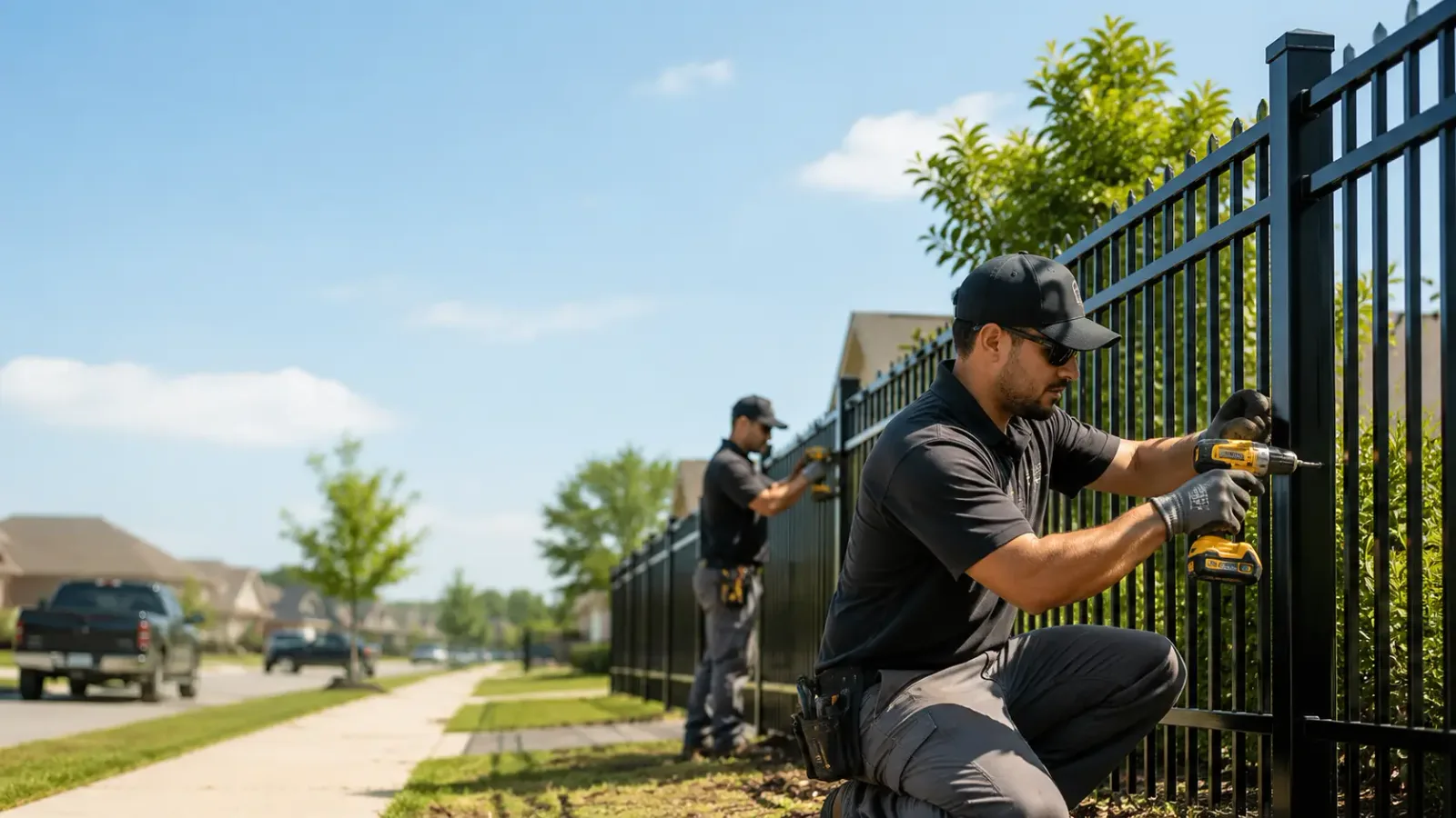 Metal Fence Installation in Philadelphia, MO